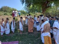Uttar Bharat Yatra 2025 - Surat Camp, Day 3 - (07 March 2025) - Vist to Shri Bhairavanath Mandir, Tapti River, Bhairav Village, Shri Devi Pujana, and Sabha
